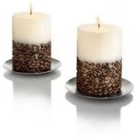 Восковая свеча с кофейным ароматом