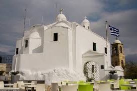 Посещение храма Святого Георгия в Афинах
