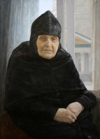 Схимонахиня Елисавета. 2014. Холст, масло. 70×50