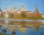 Соловецкий монастырь. 40х50, 2002-2006