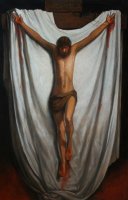 Спаситель. 2005. Холст, масло, 91×59.
