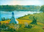 Часовня в Тервинеческом монастыре. Х.М., 30х40, 2002